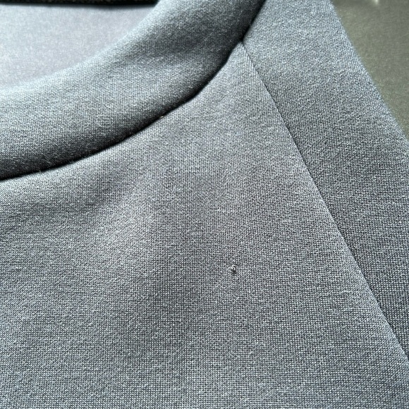 Spanx AirEssentials Tank Midi Dress Sleeveless Modal Blend Dark Storm Blue Sz L - Picture 14 of 16